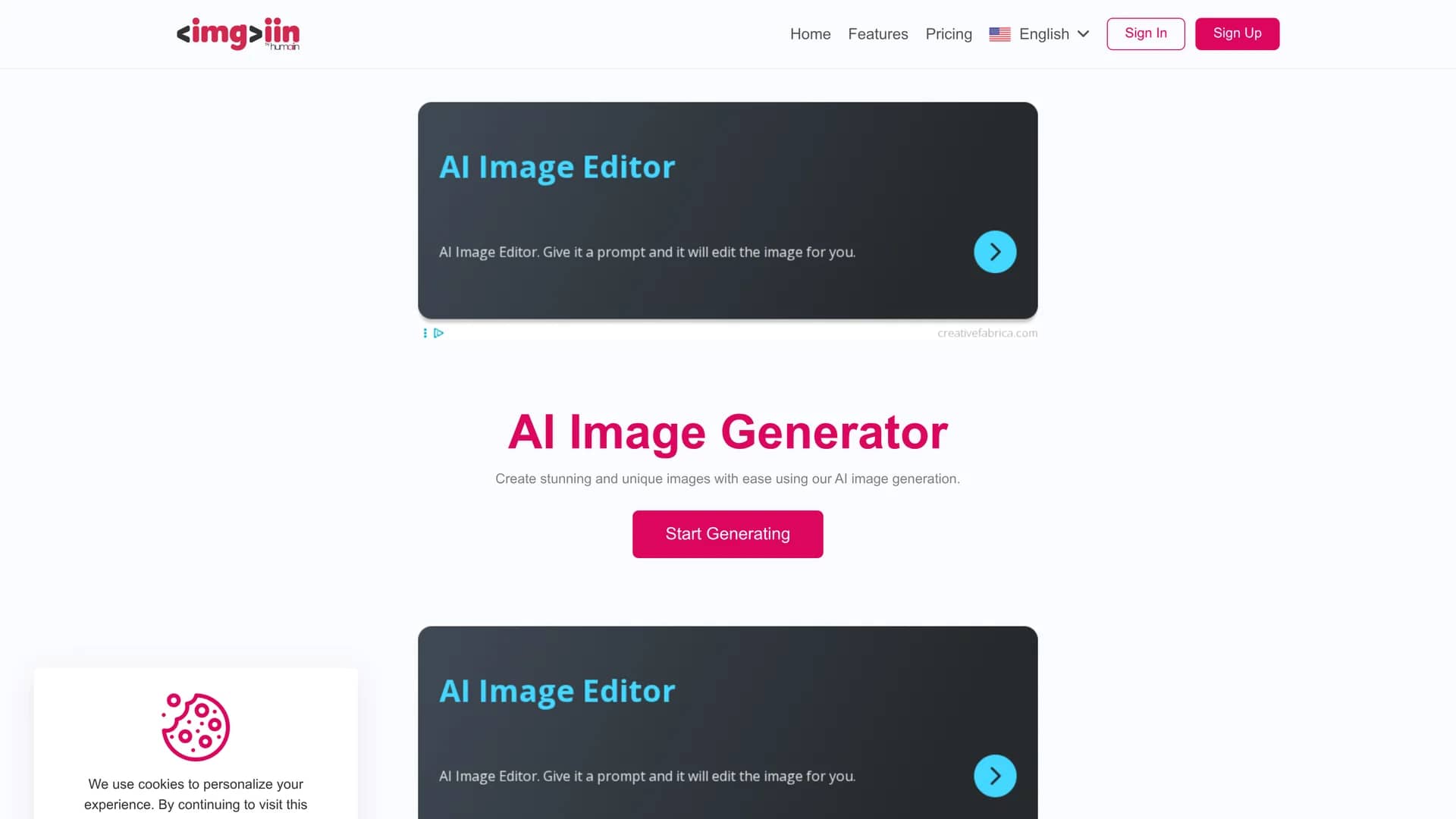 imgi-in homepage