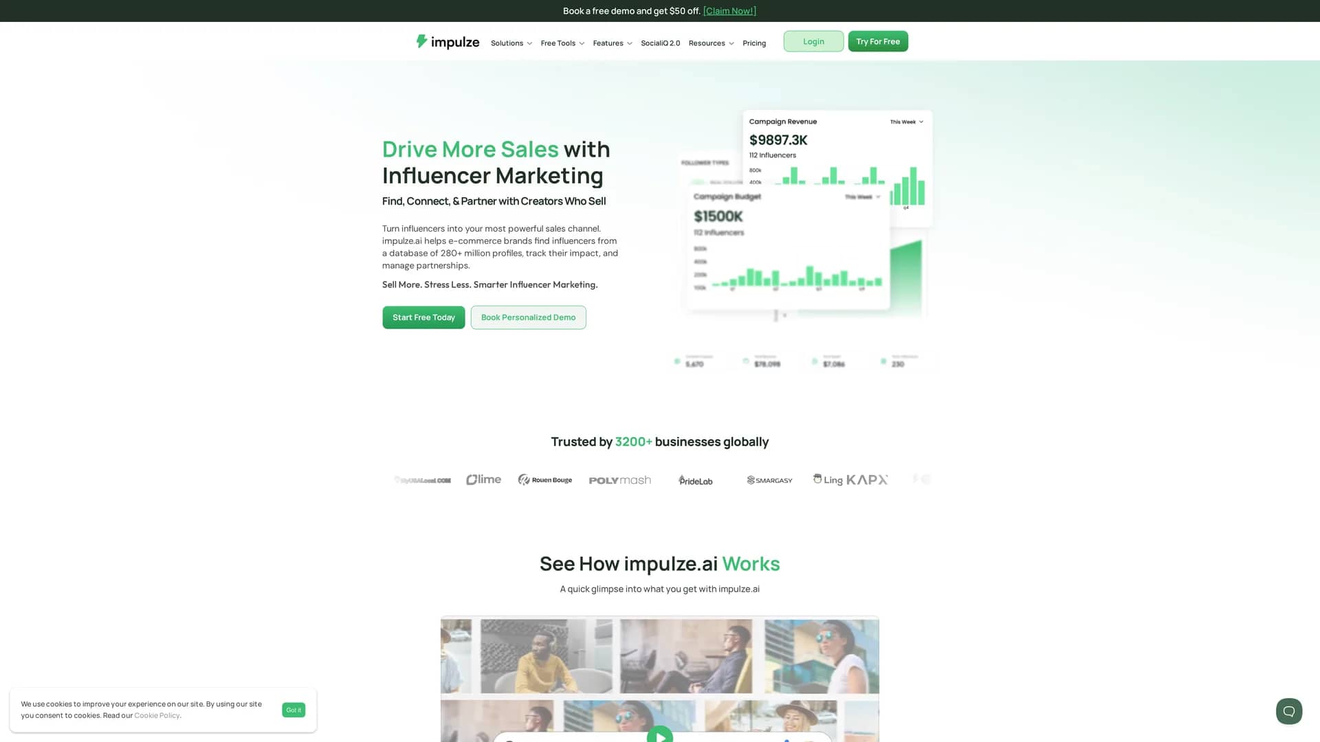 impulze-ai homepage