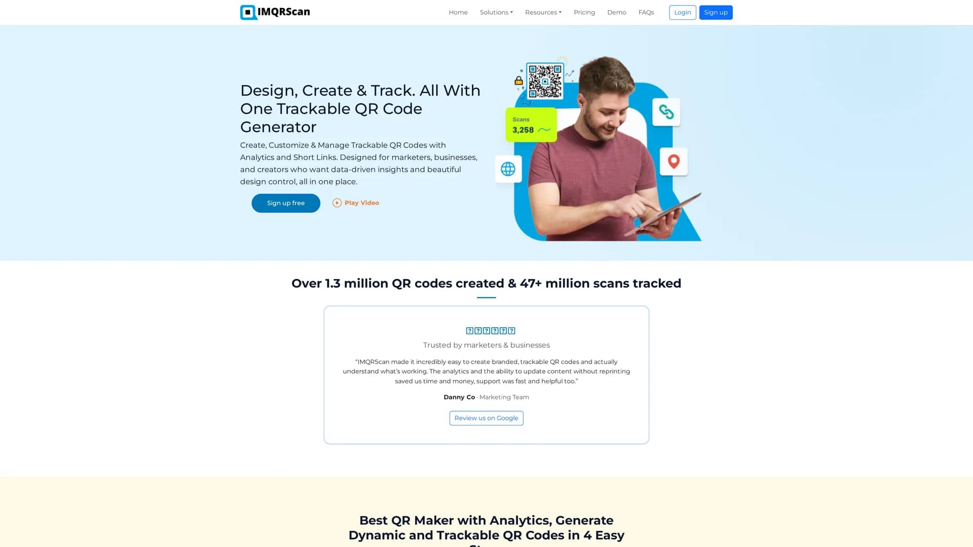 imqrscan homepage