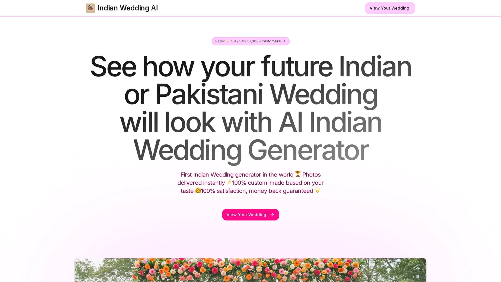 indian-wedding-ai homepage