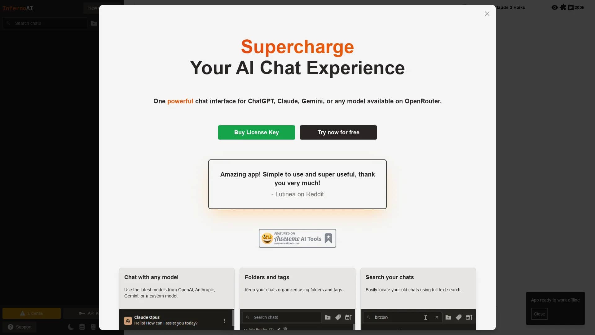 infernoai homepage