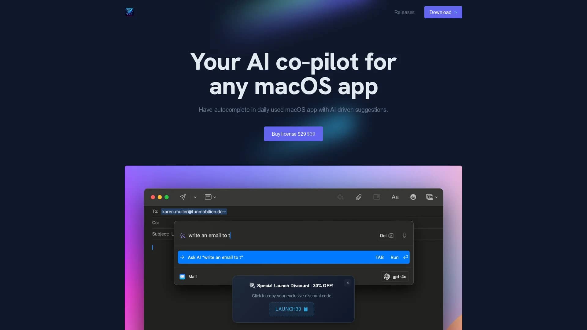 infinipilotai homepage
