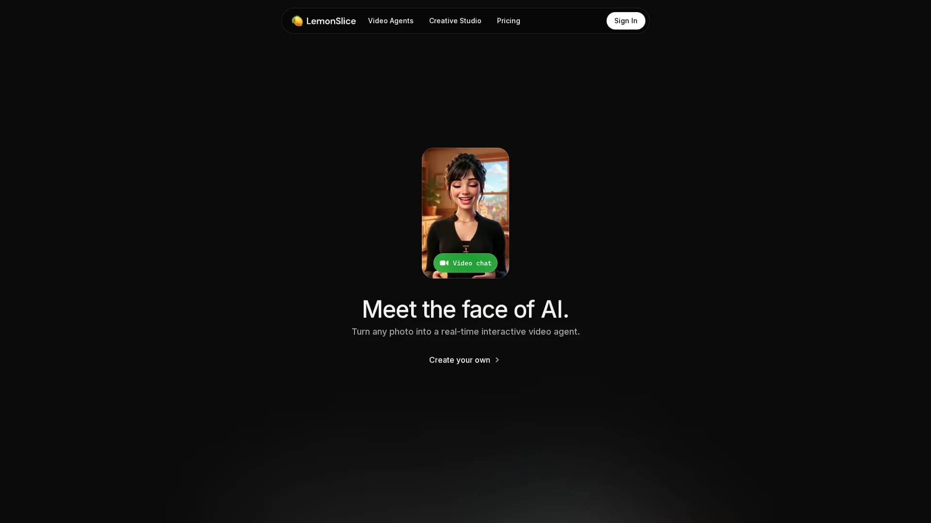 infinity-ai homepage