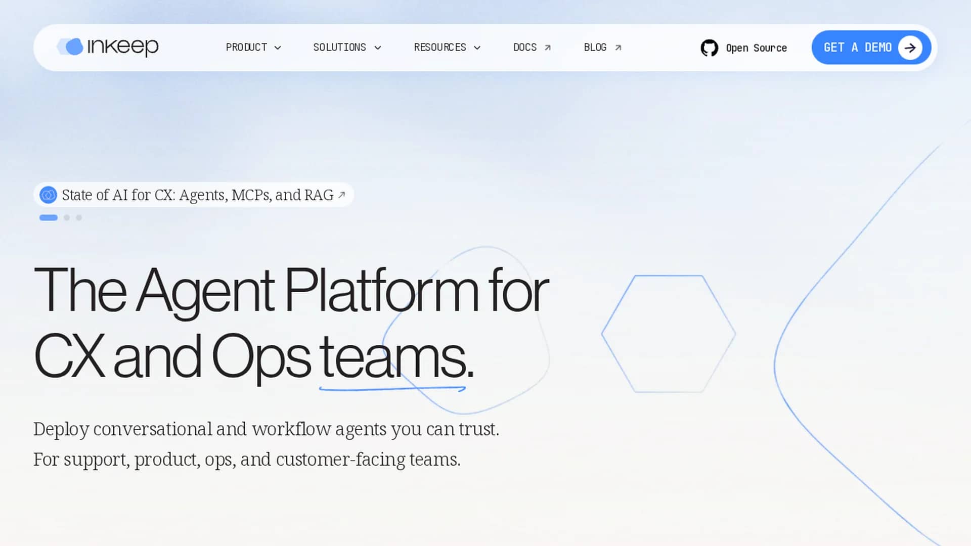 inkeep homepage