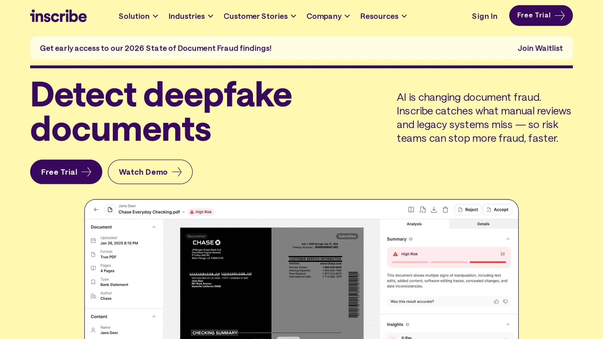 inscribe-ai homepage