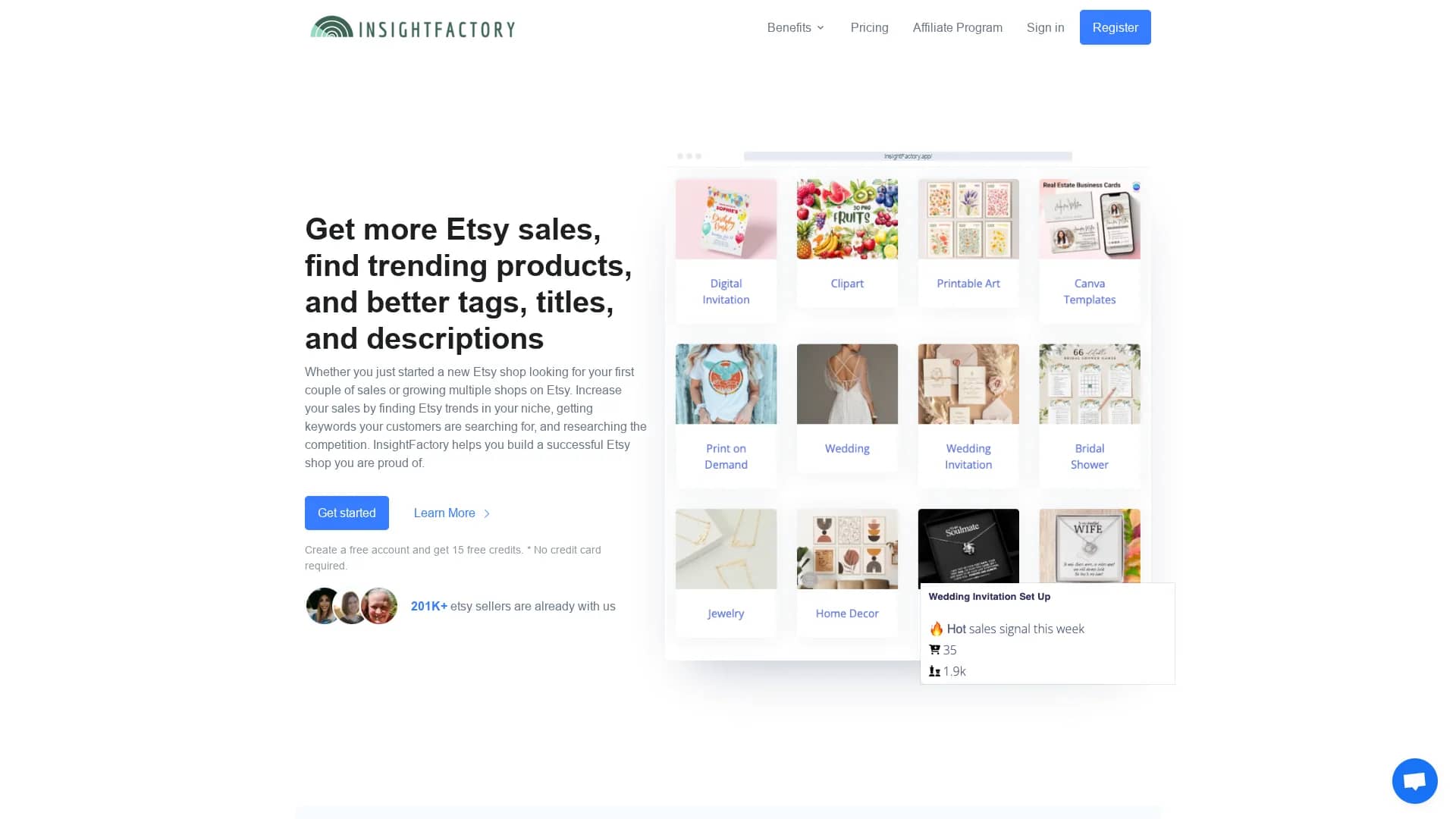insightfactory homepage