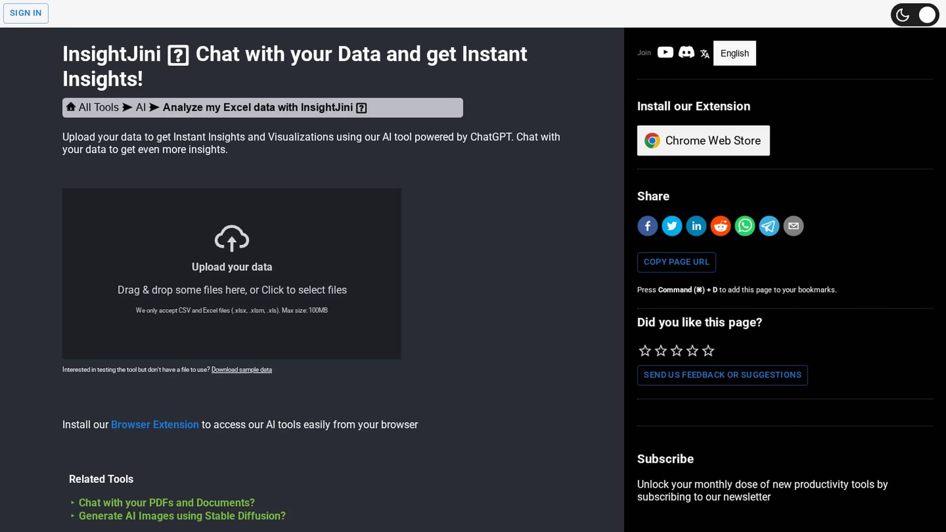 insightjini homepage
