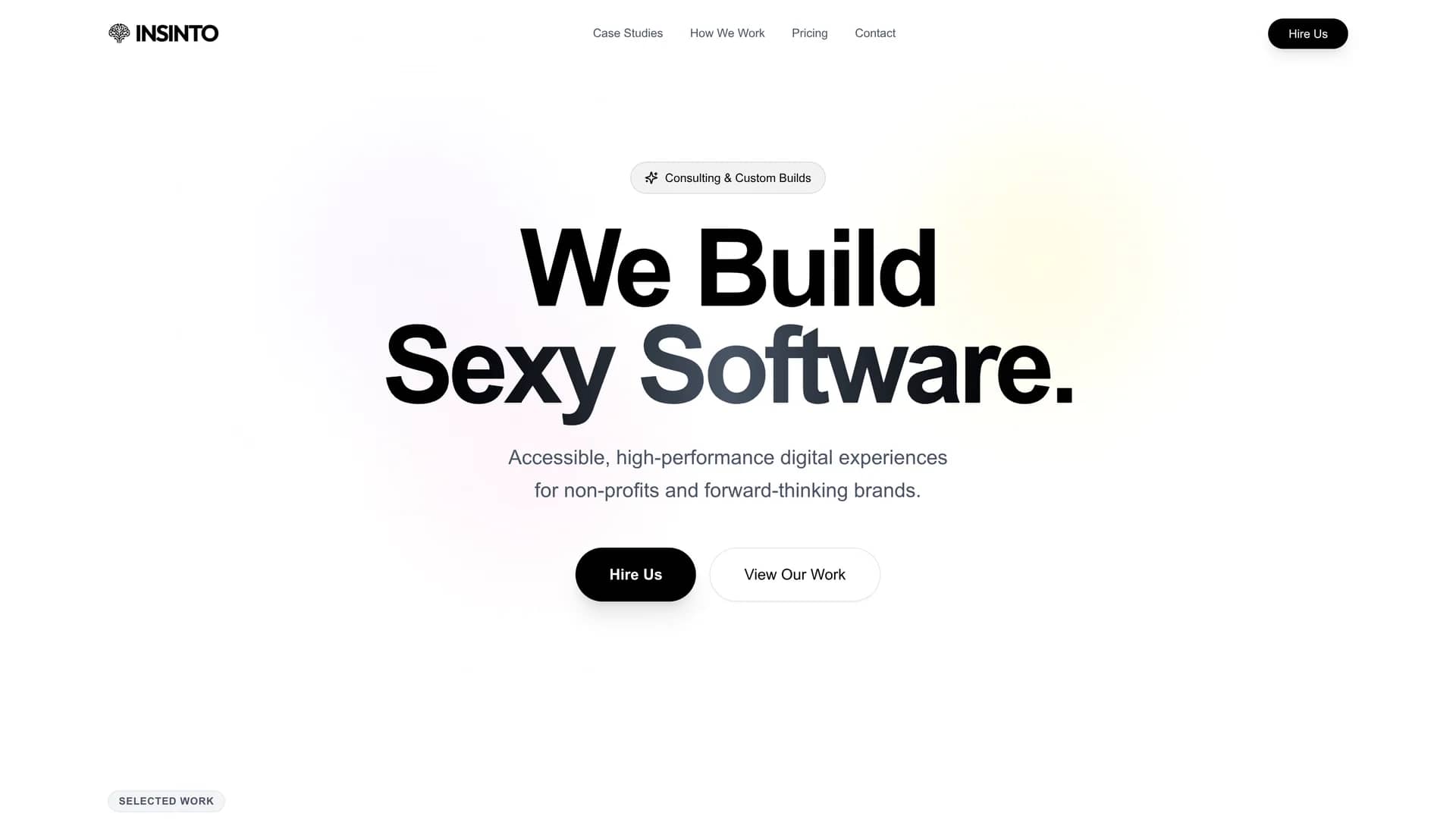 insinto homepage
