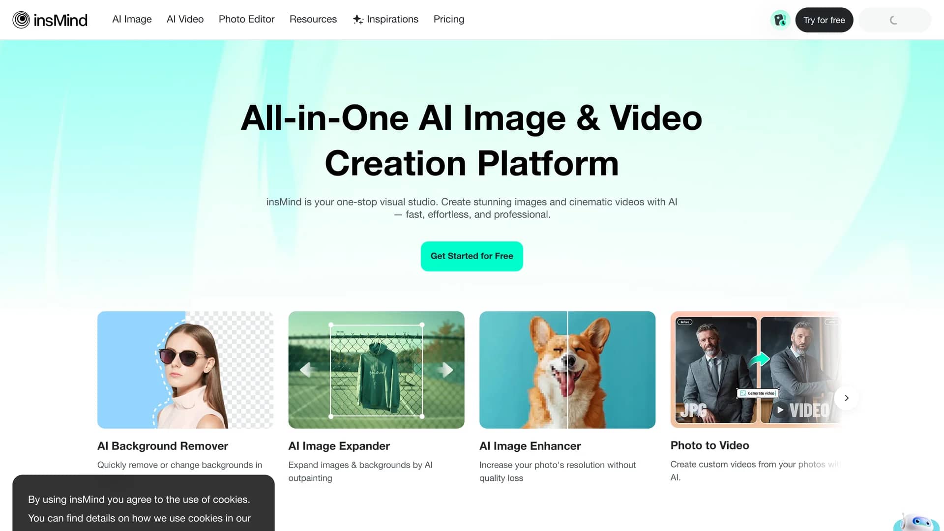 insmind homepage