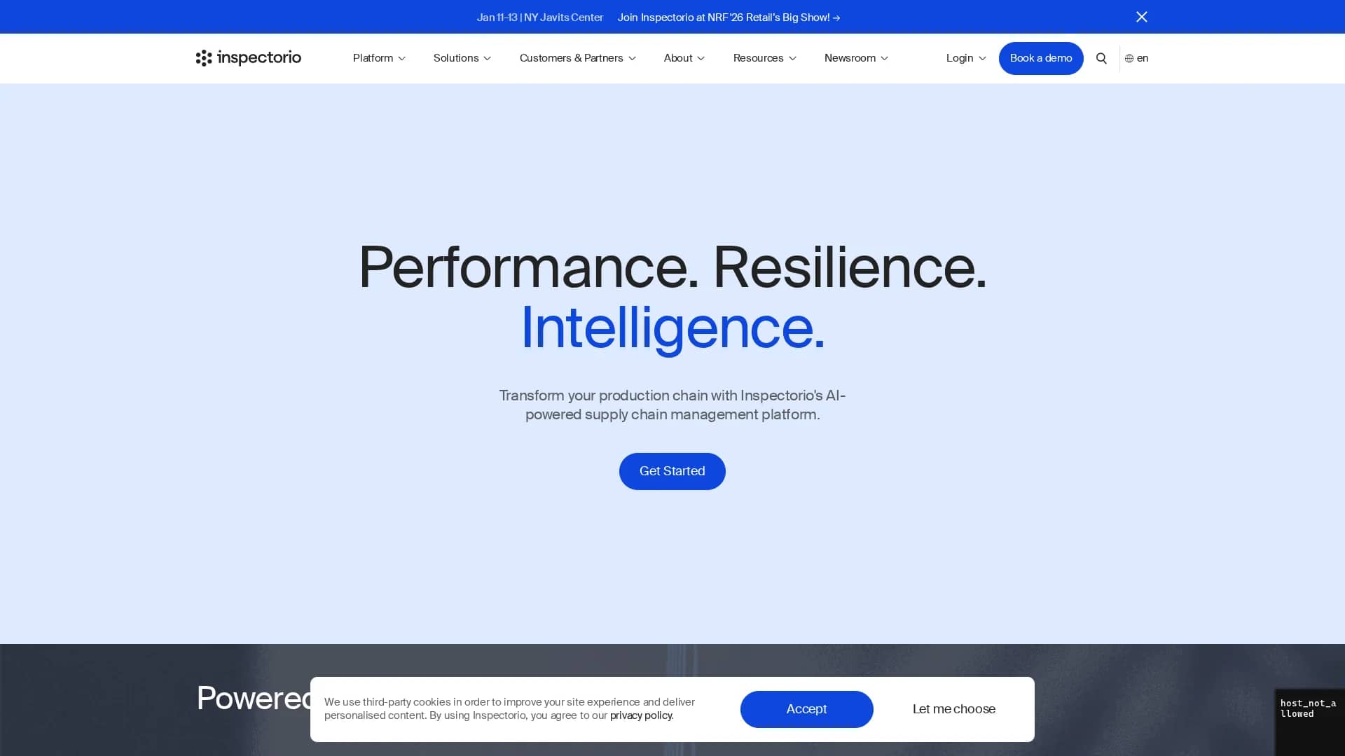 inspectorio-com homepage