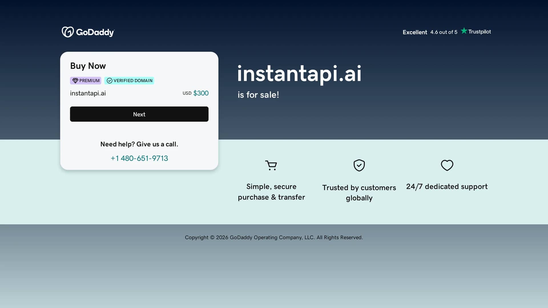 instantapi-ai homepage