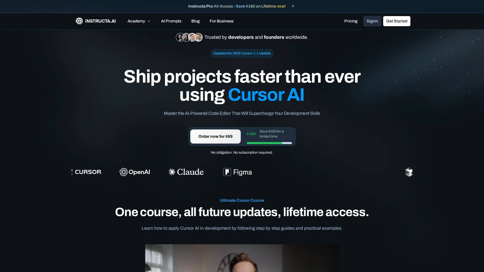 instructa-ai homepage