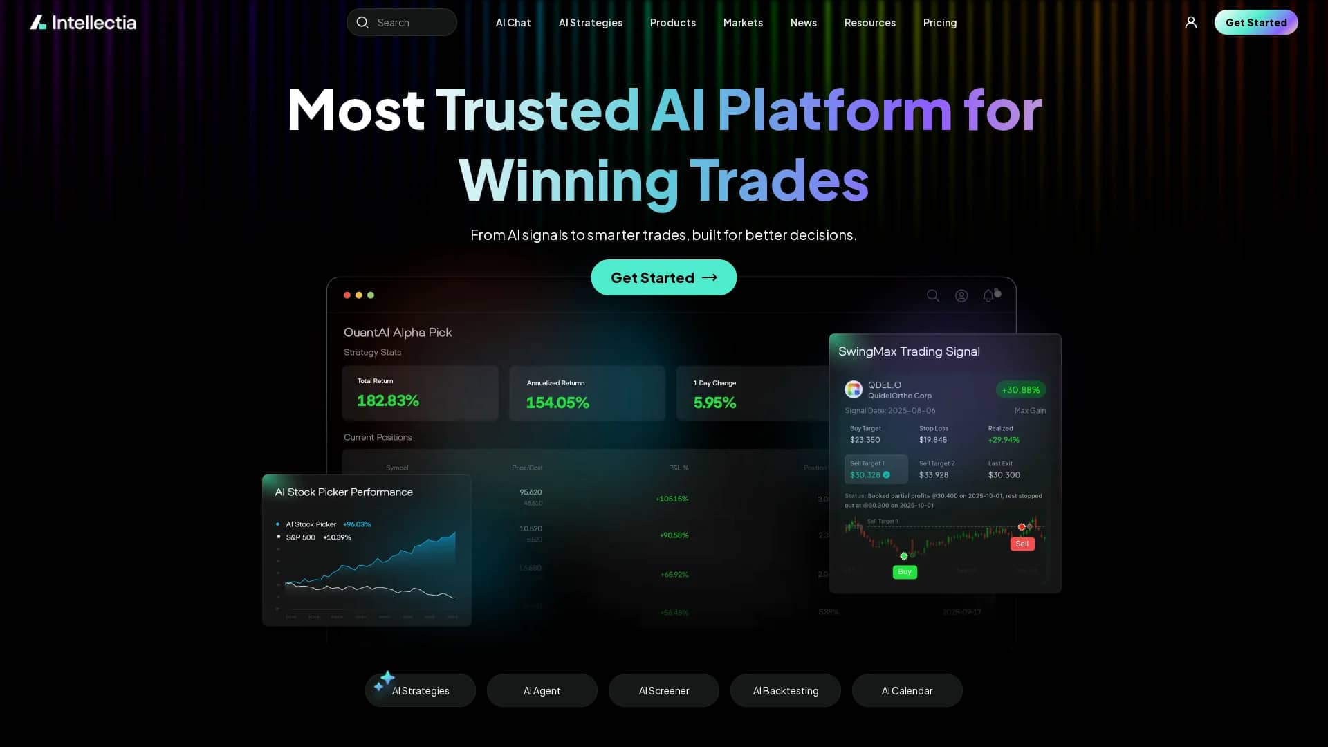 intellectia-ai homepage
