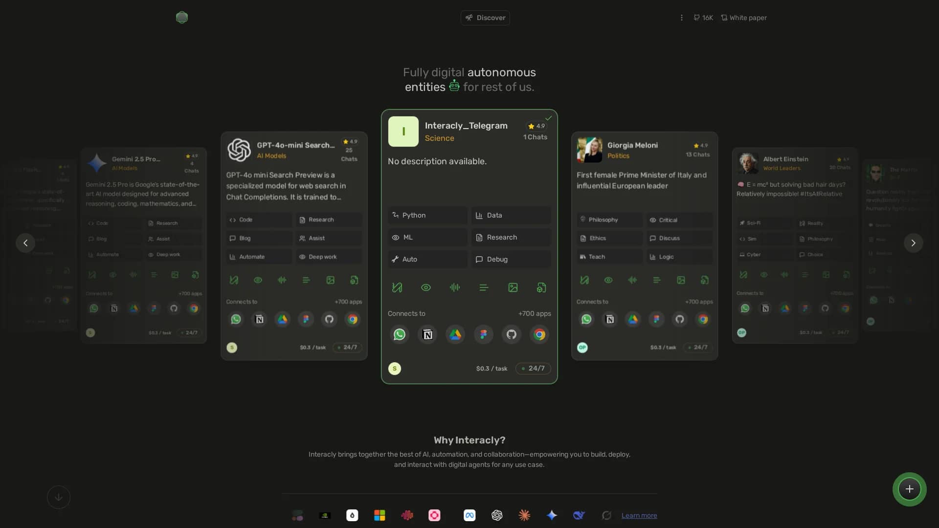 interacly-ai homepage