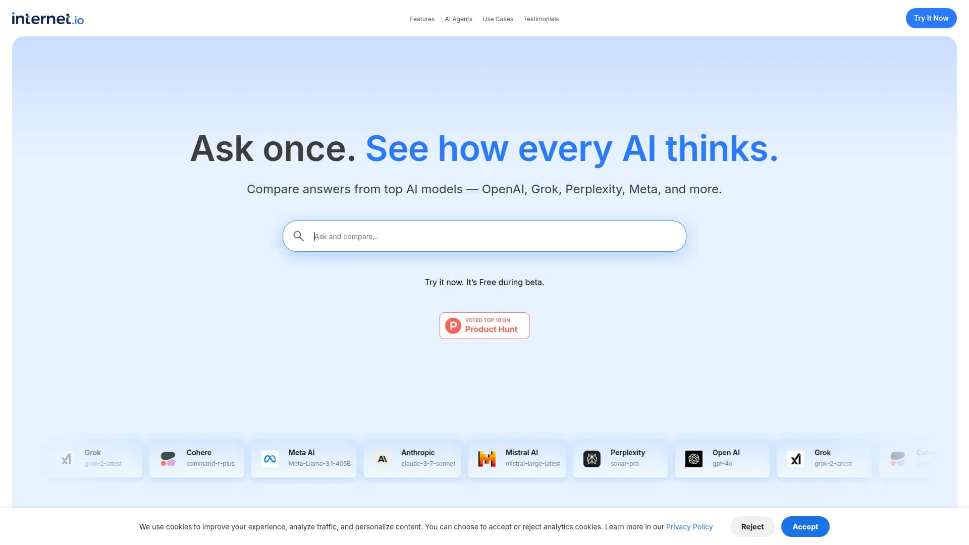 internet-io homepage