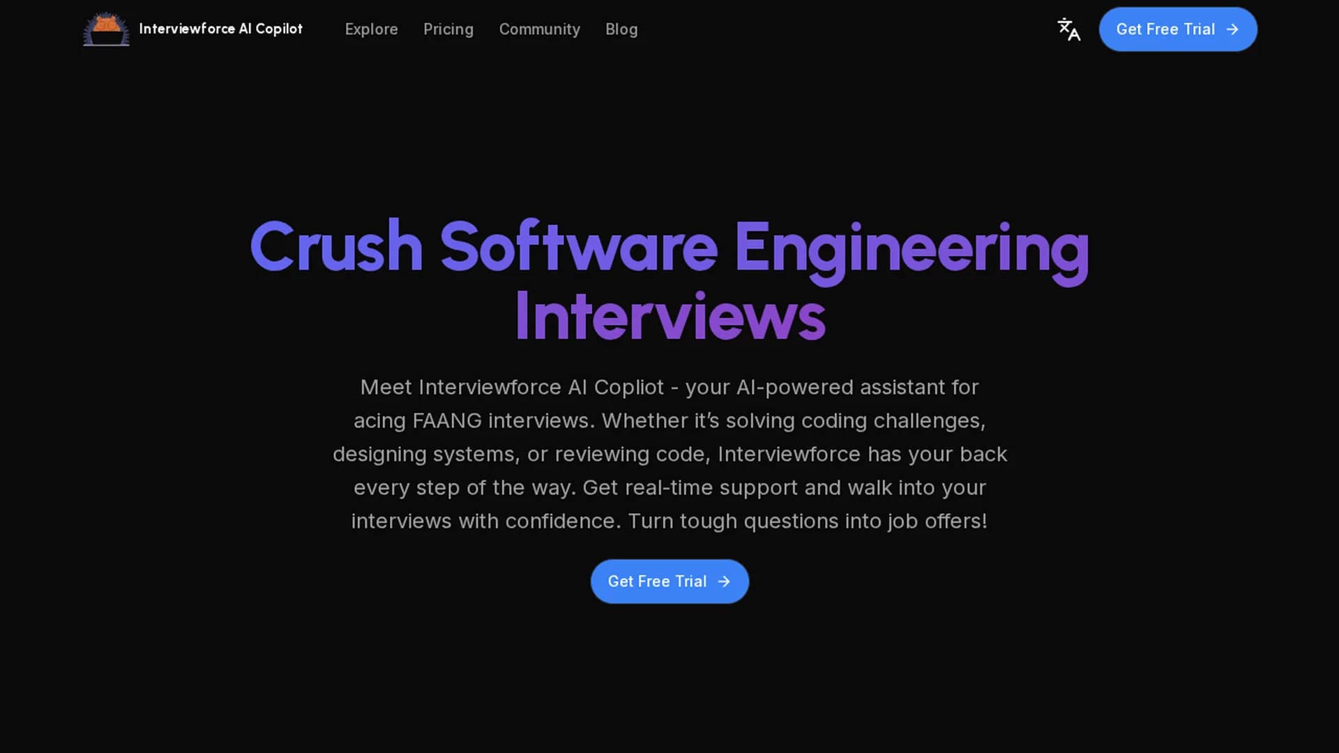 interviewforce homepage