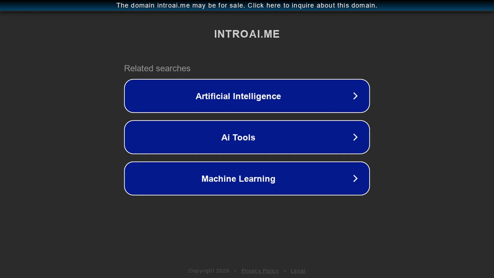introai homepage