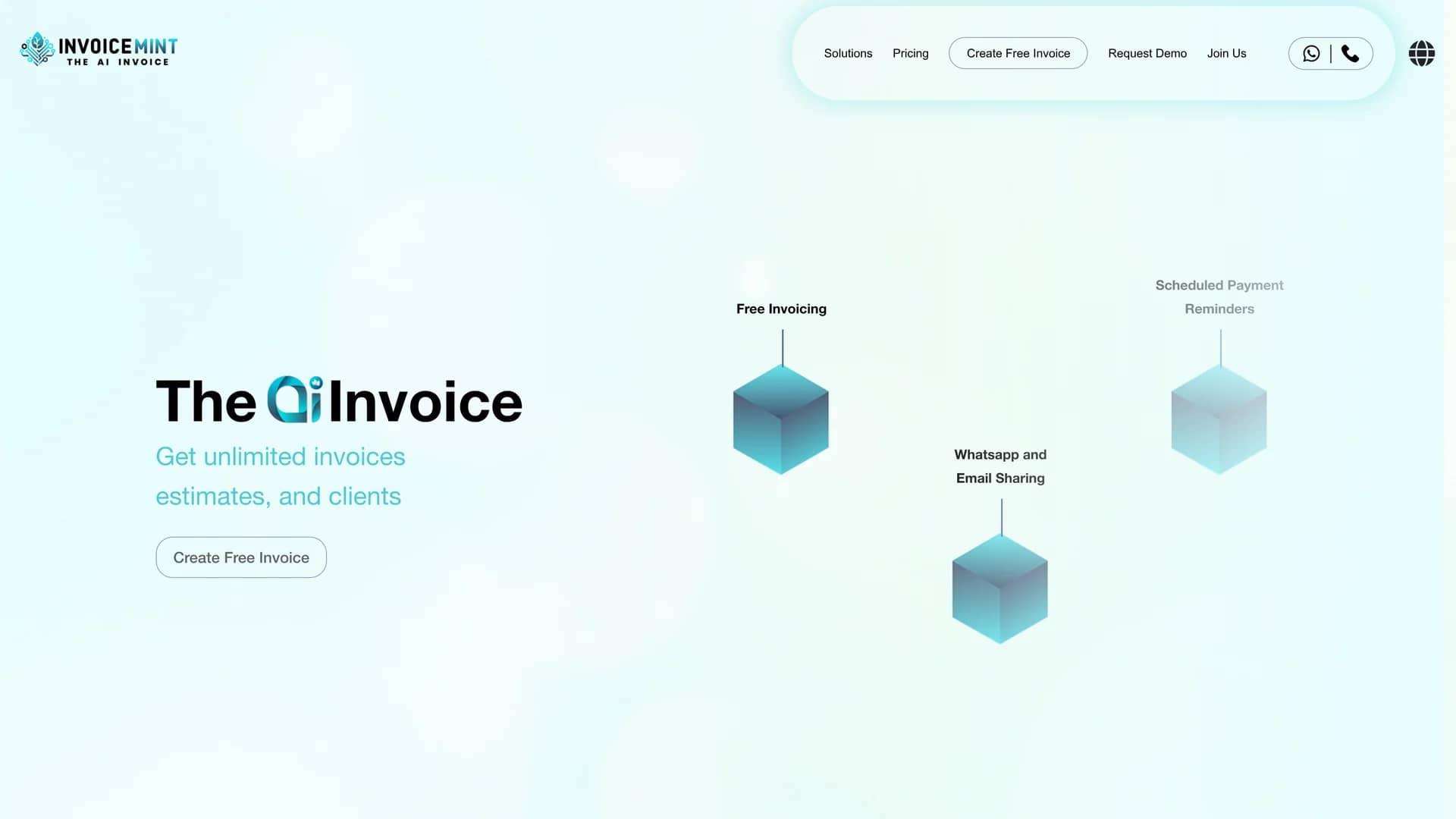 invoicemint homepage