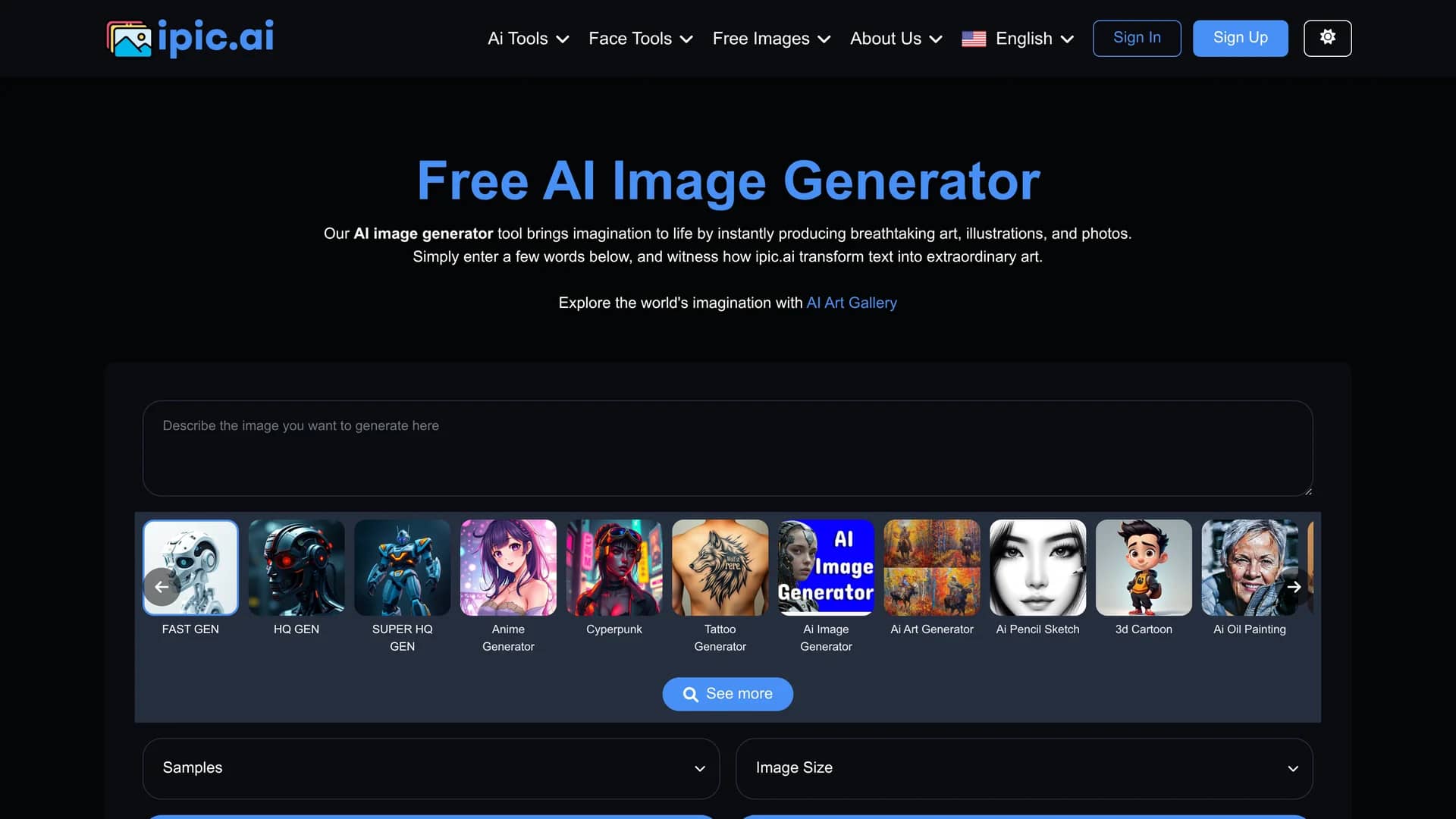 ipic-ai homepage
