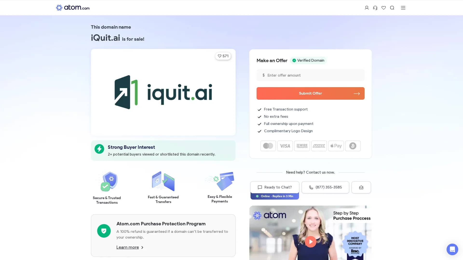 iquit-ai homepage