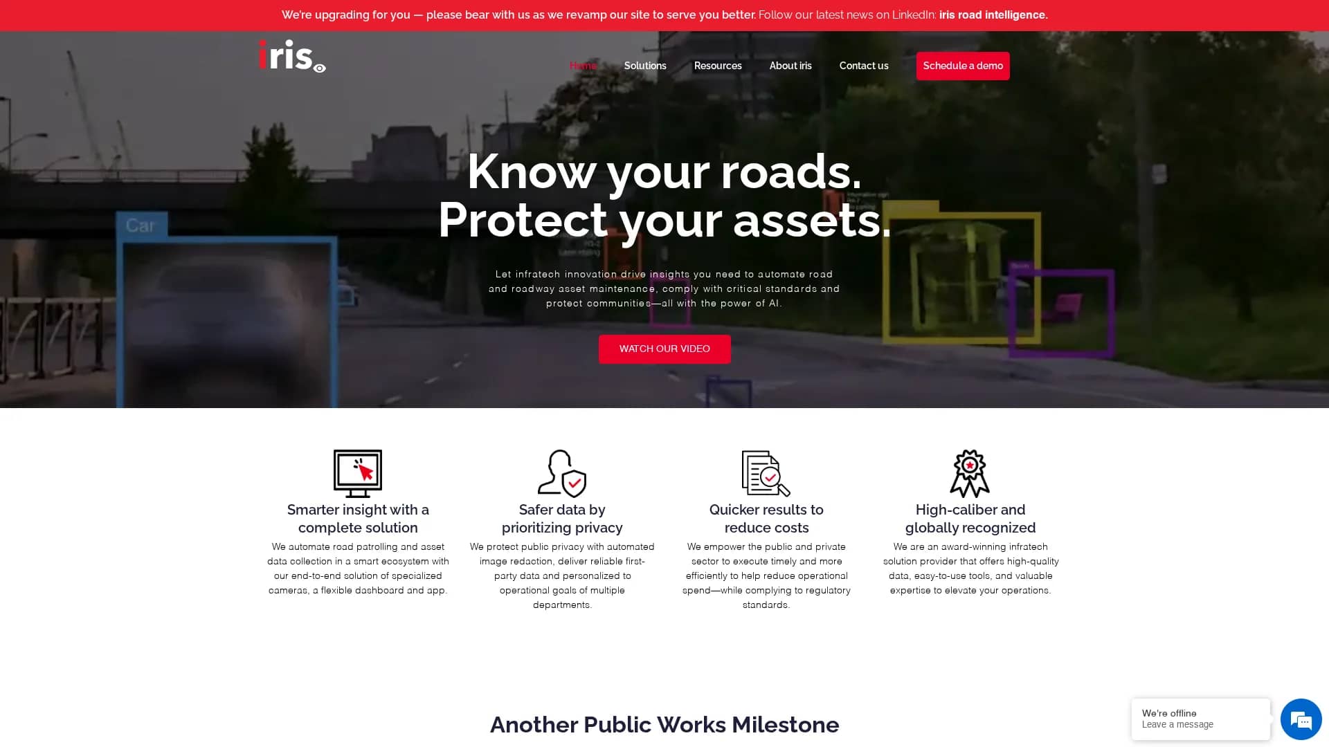 irisradgroup-com homepage