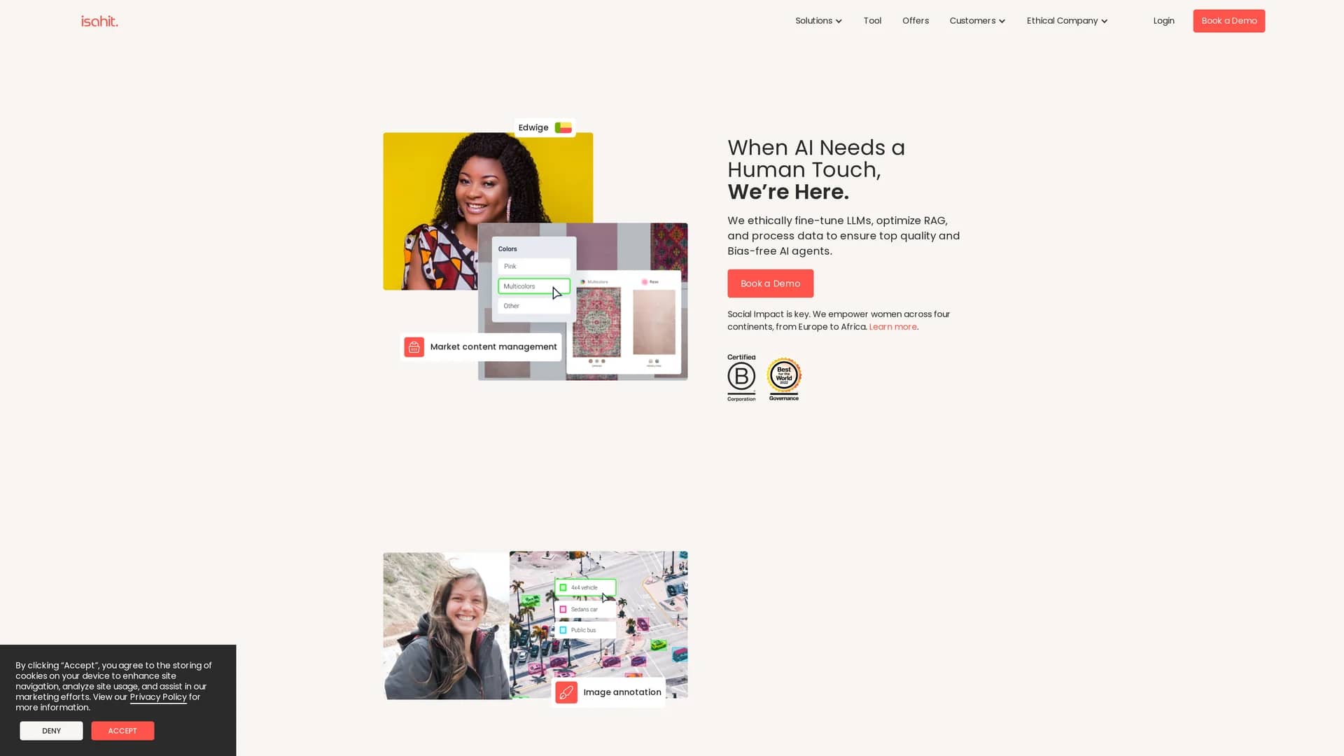 isahit homepage