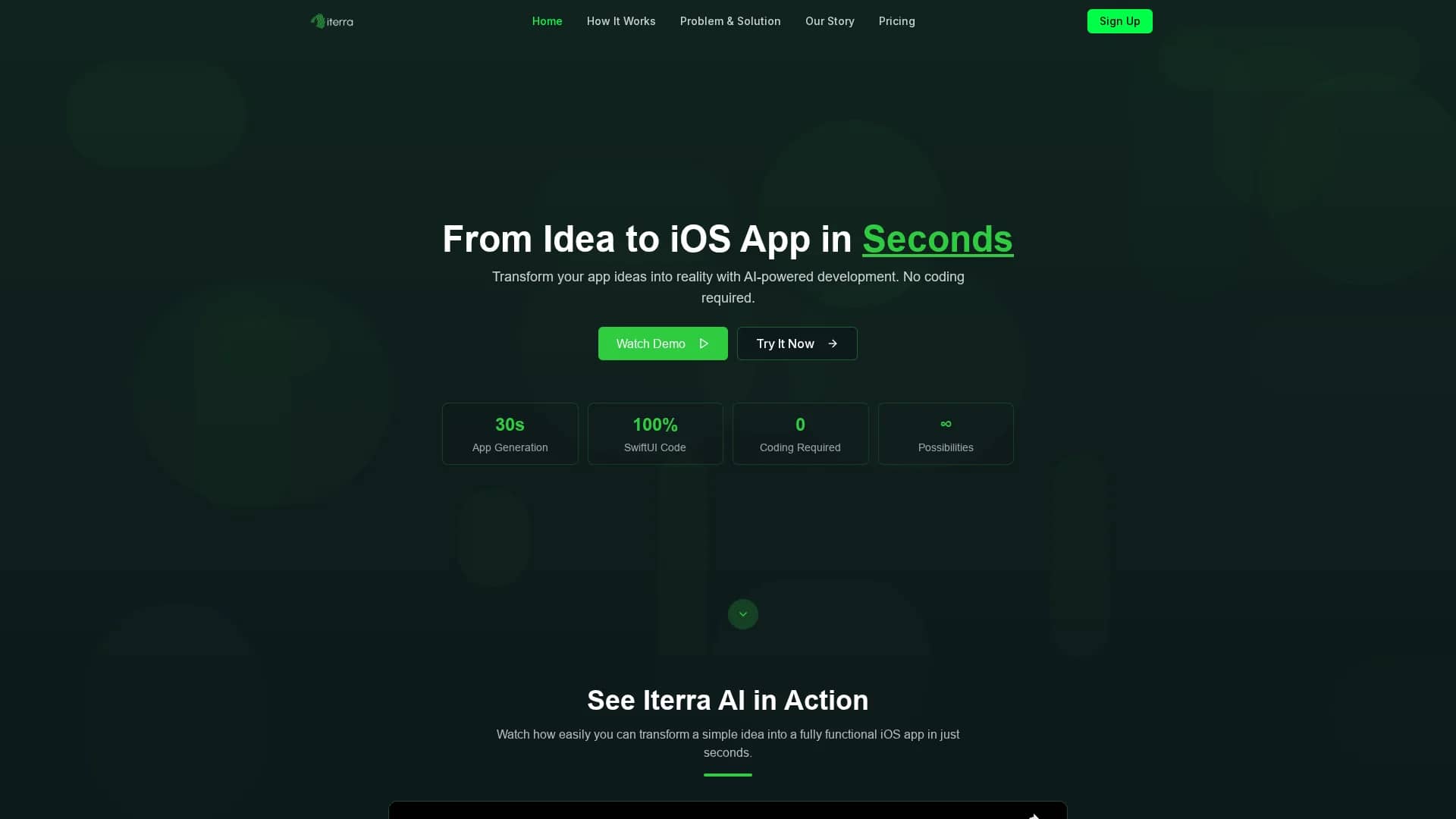 iterra-ai homepage