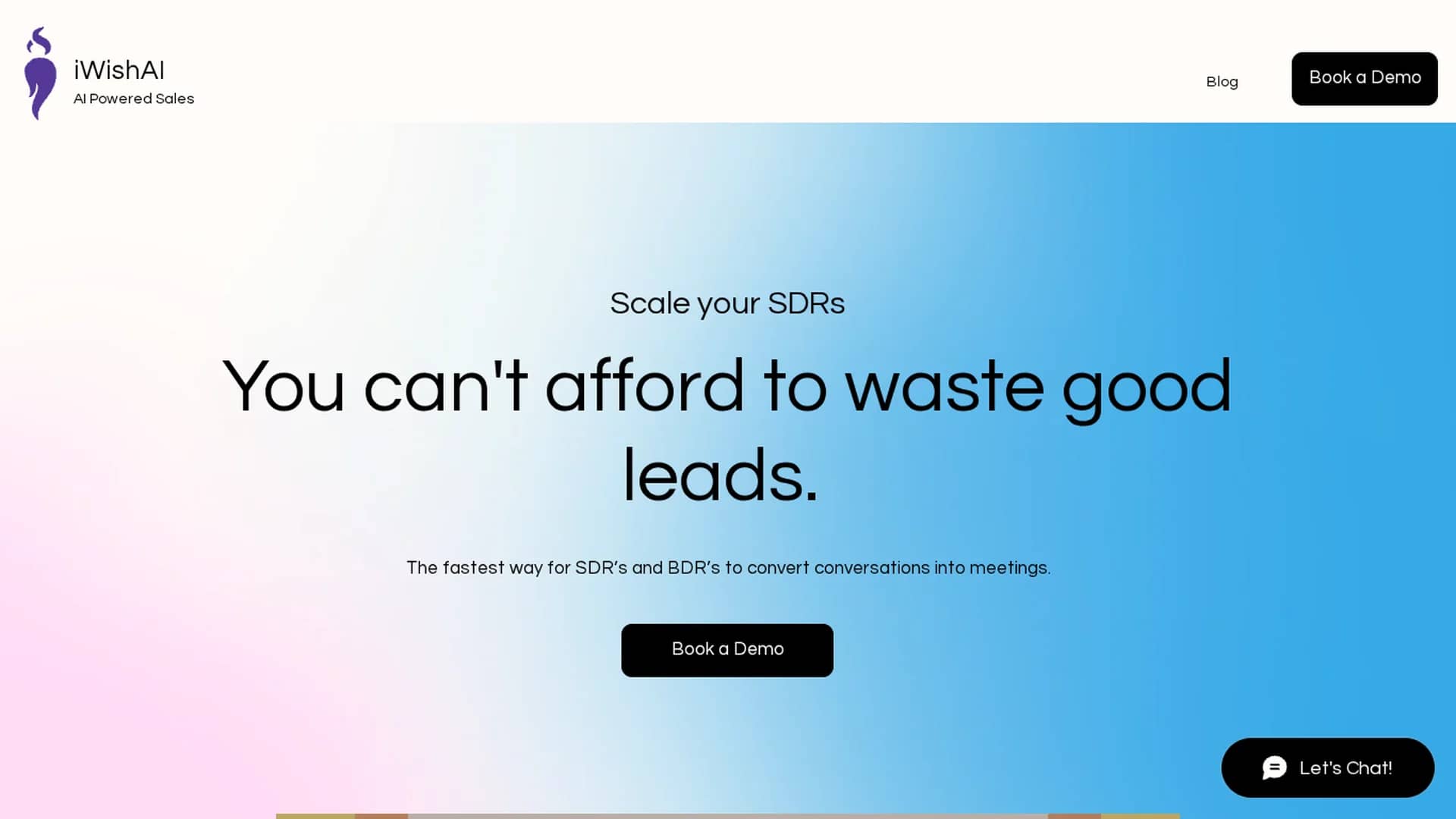 iwish homepage