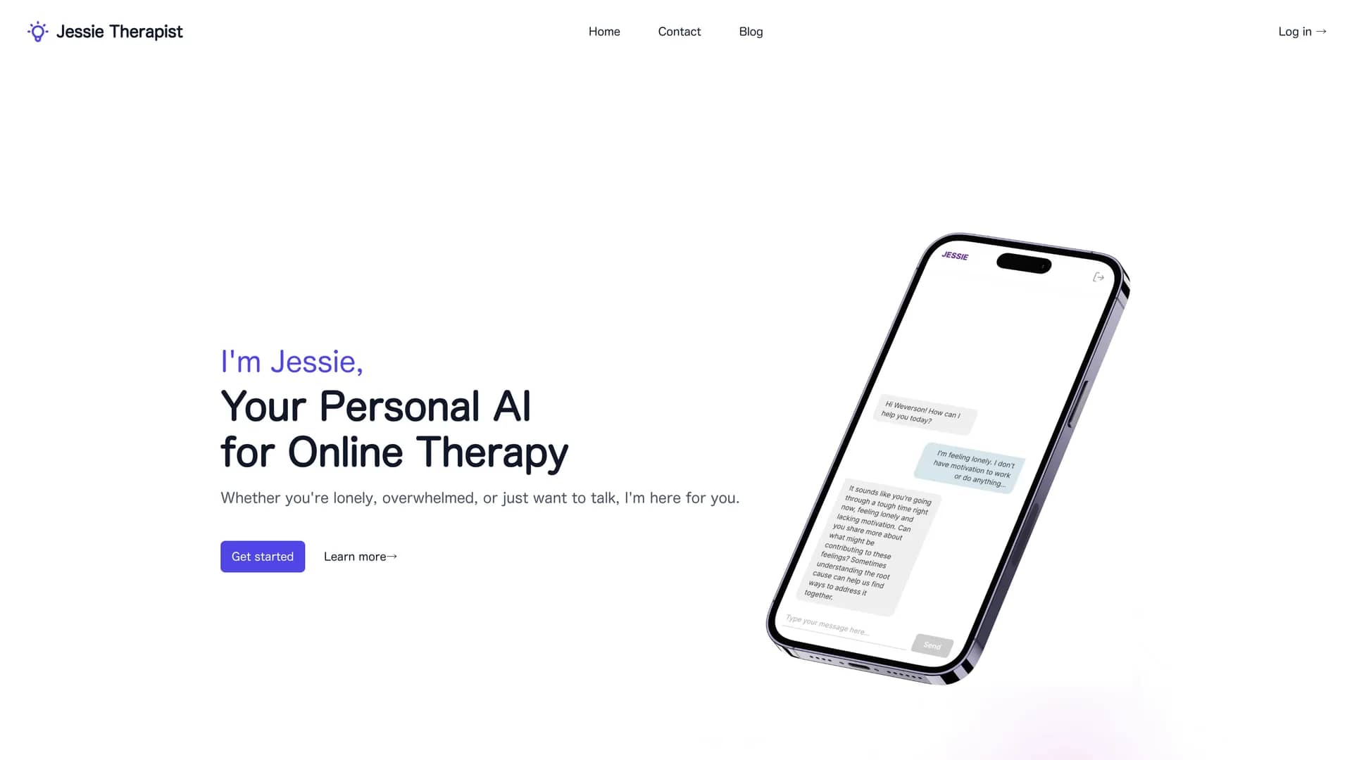 jessie-ai homepage