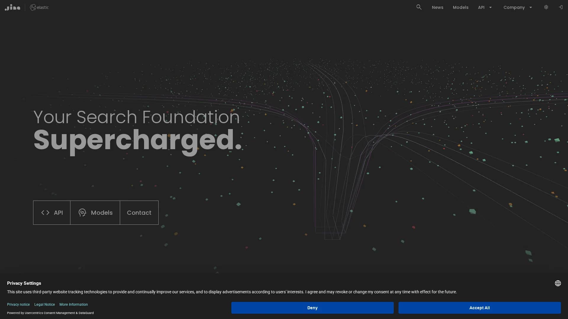 jina-ai homepage