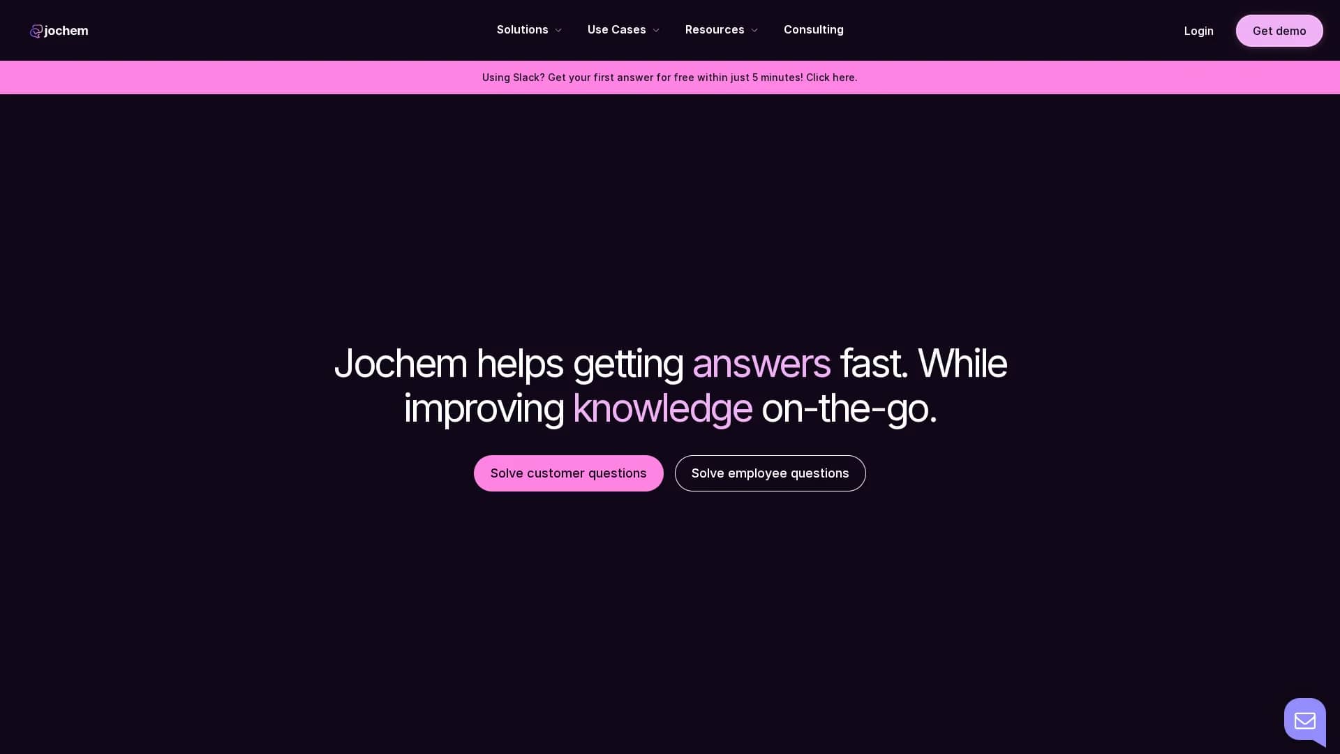 jochem homepage