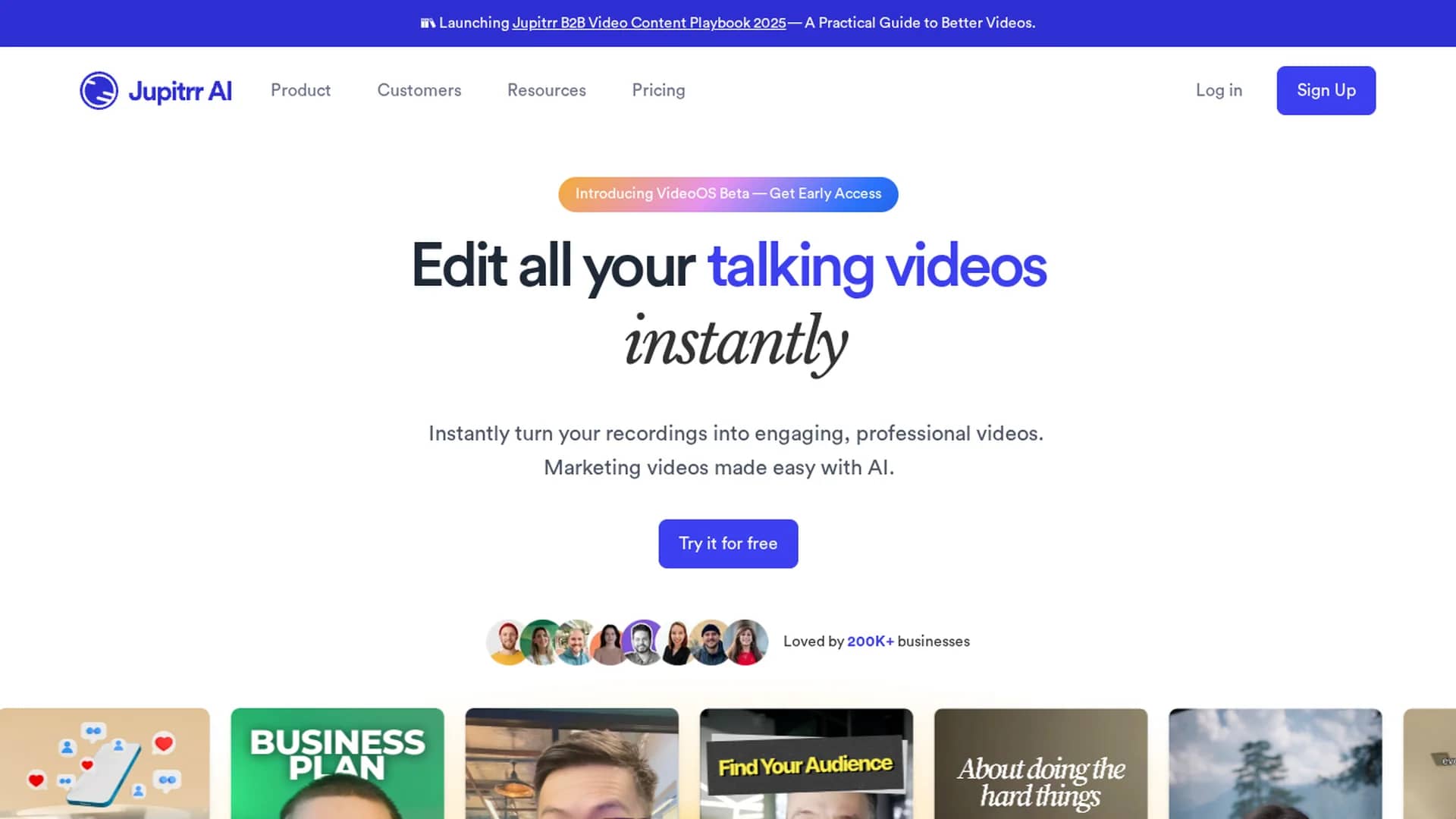 jupitrr homepage
