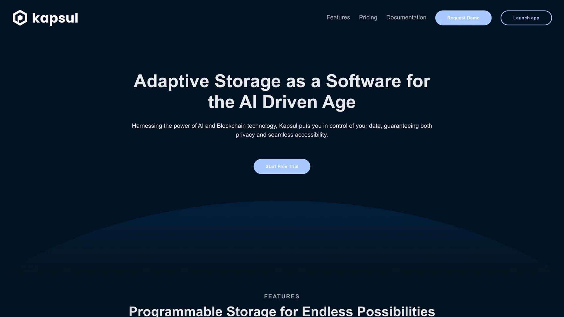 kapsul homepage