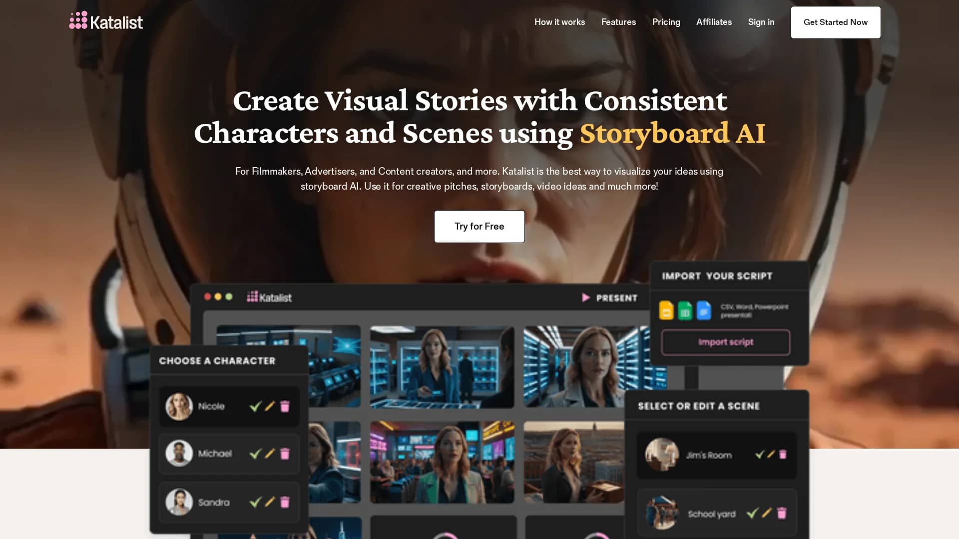 katalist-ai homepage