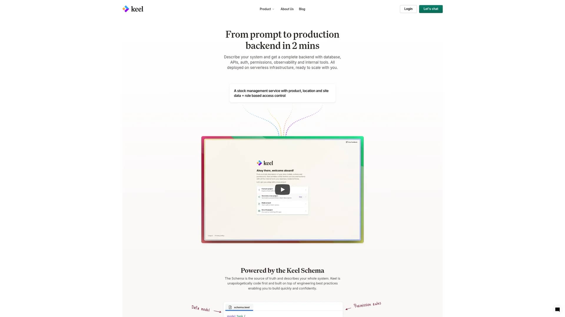 keel-studio homepage