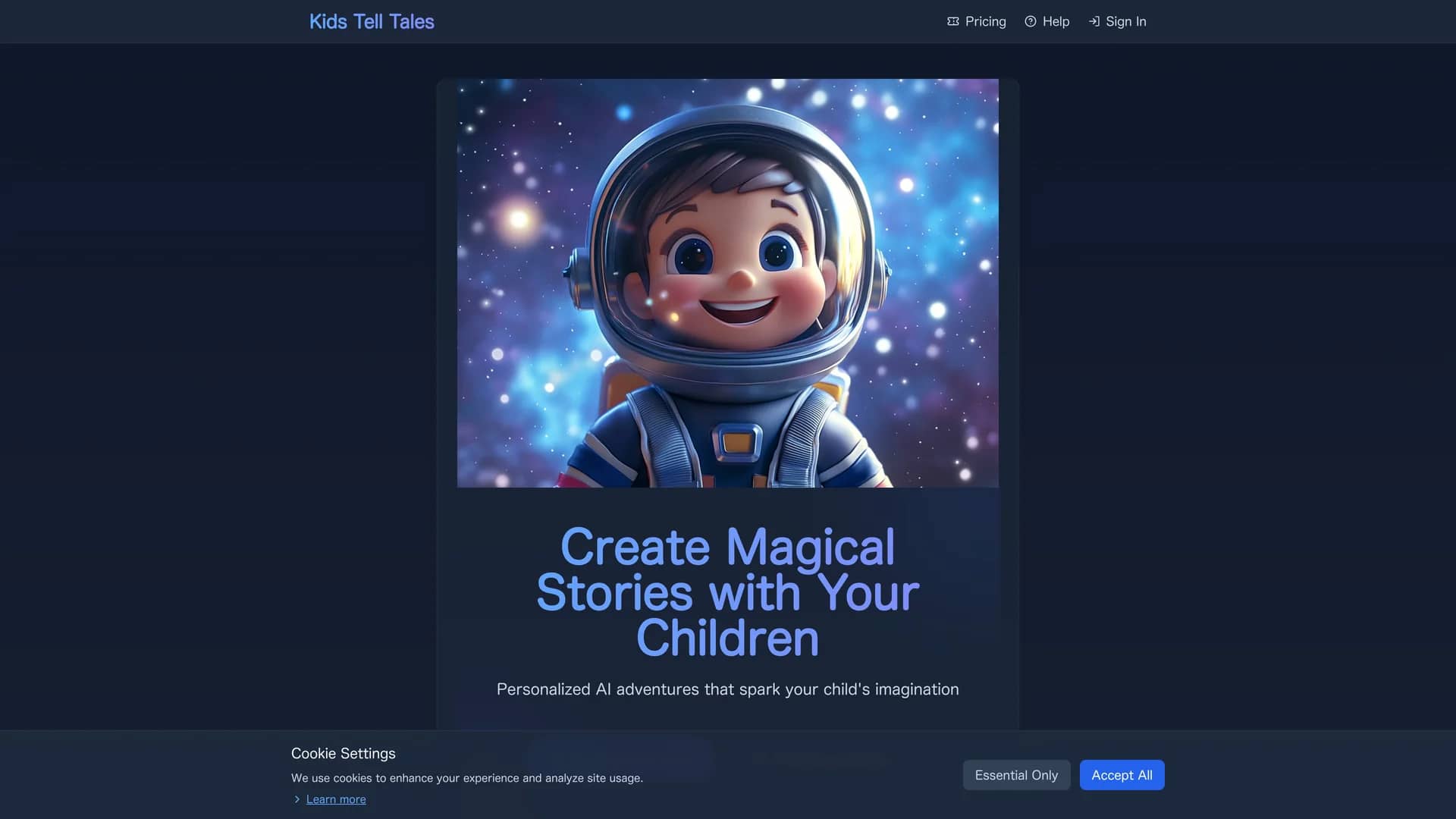 kids-tell-tales homepage