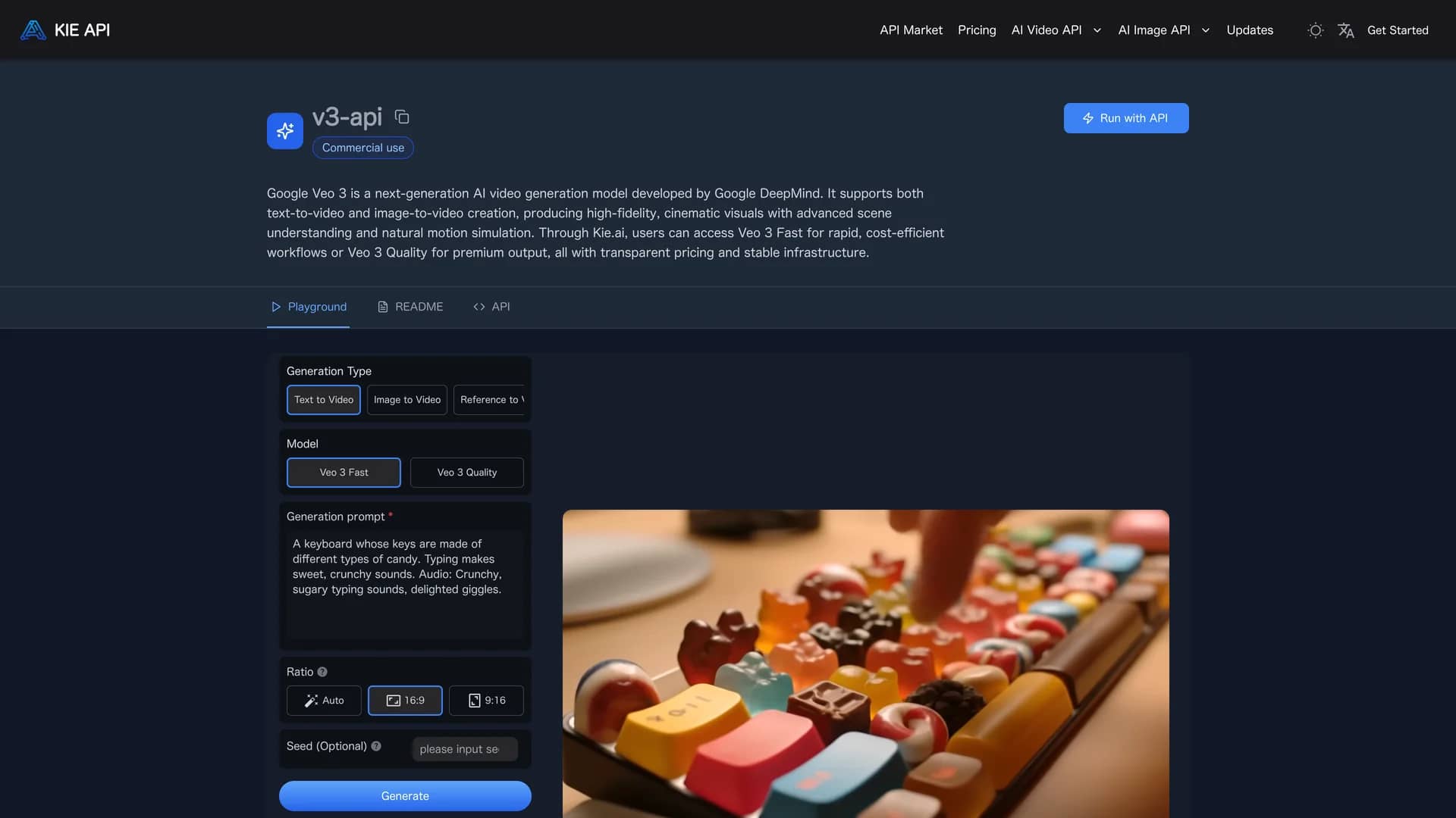 kie-ai-veo3-api homepage
