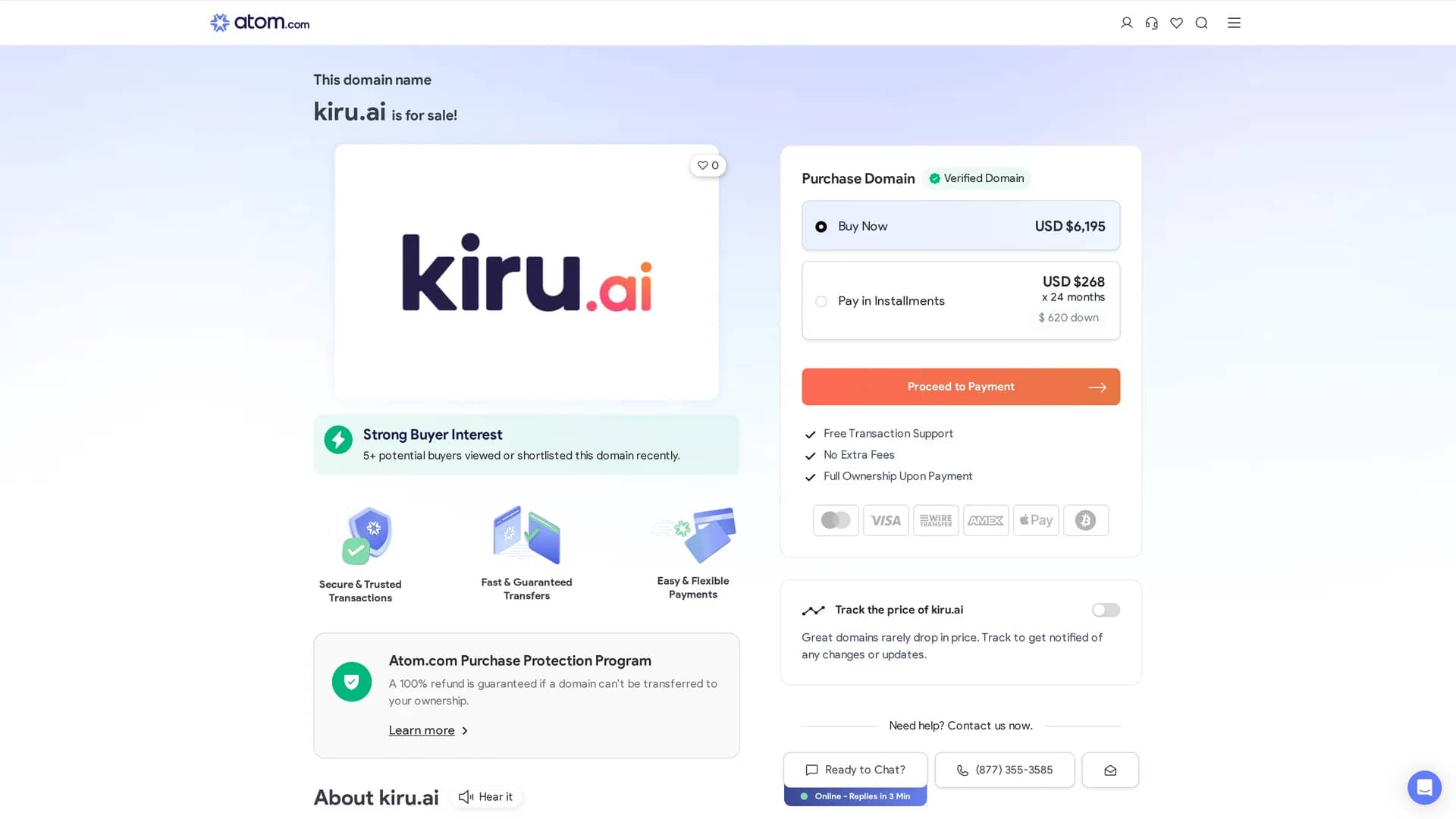 kiru-ai homepage