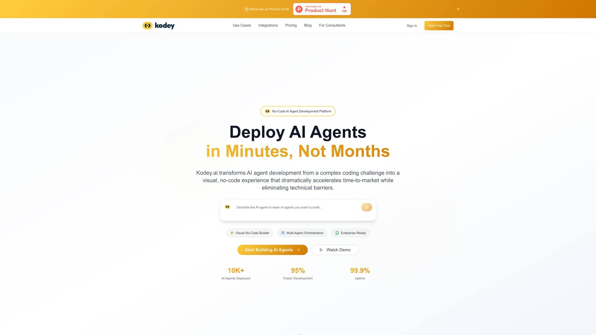 kodey-ai homepage