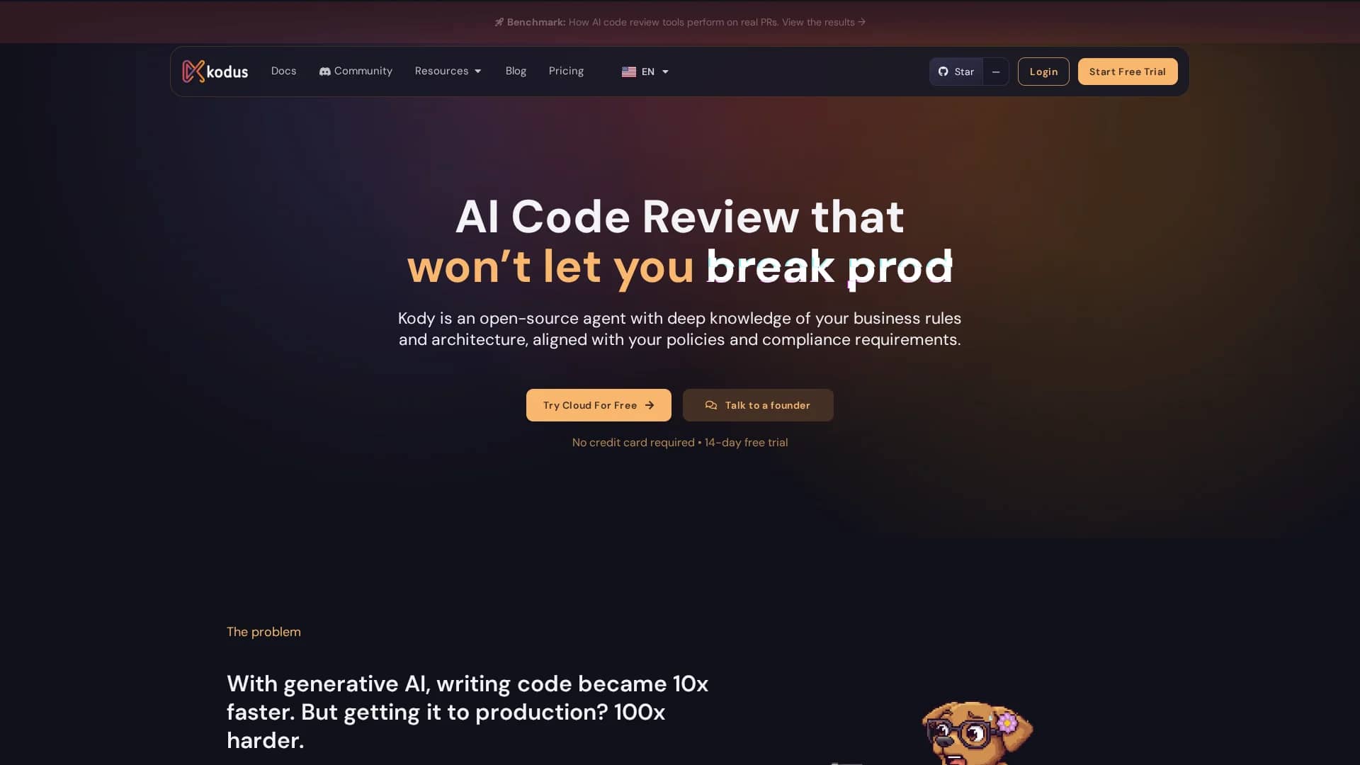kodus homepage