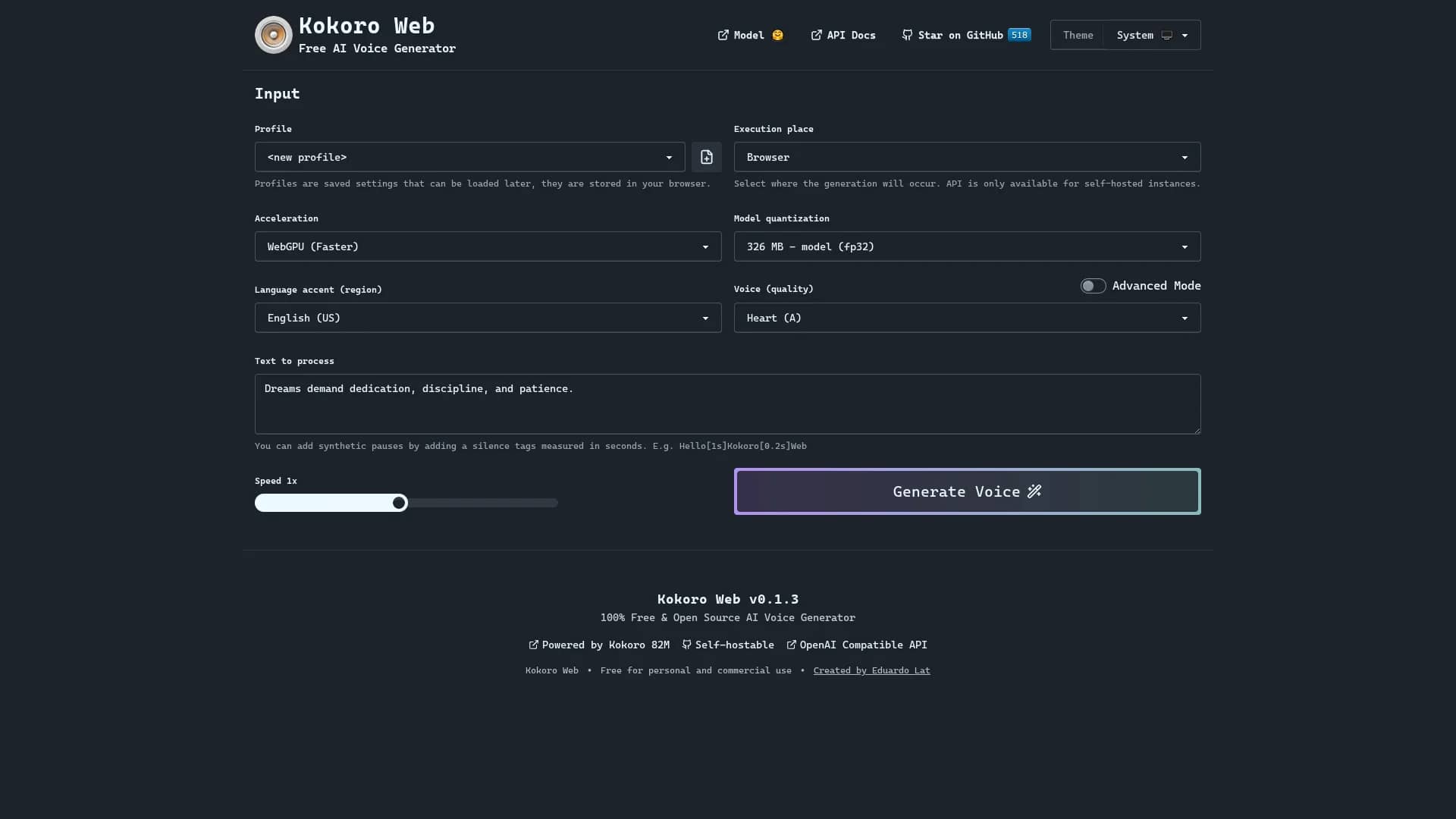 kokoro-web homepage