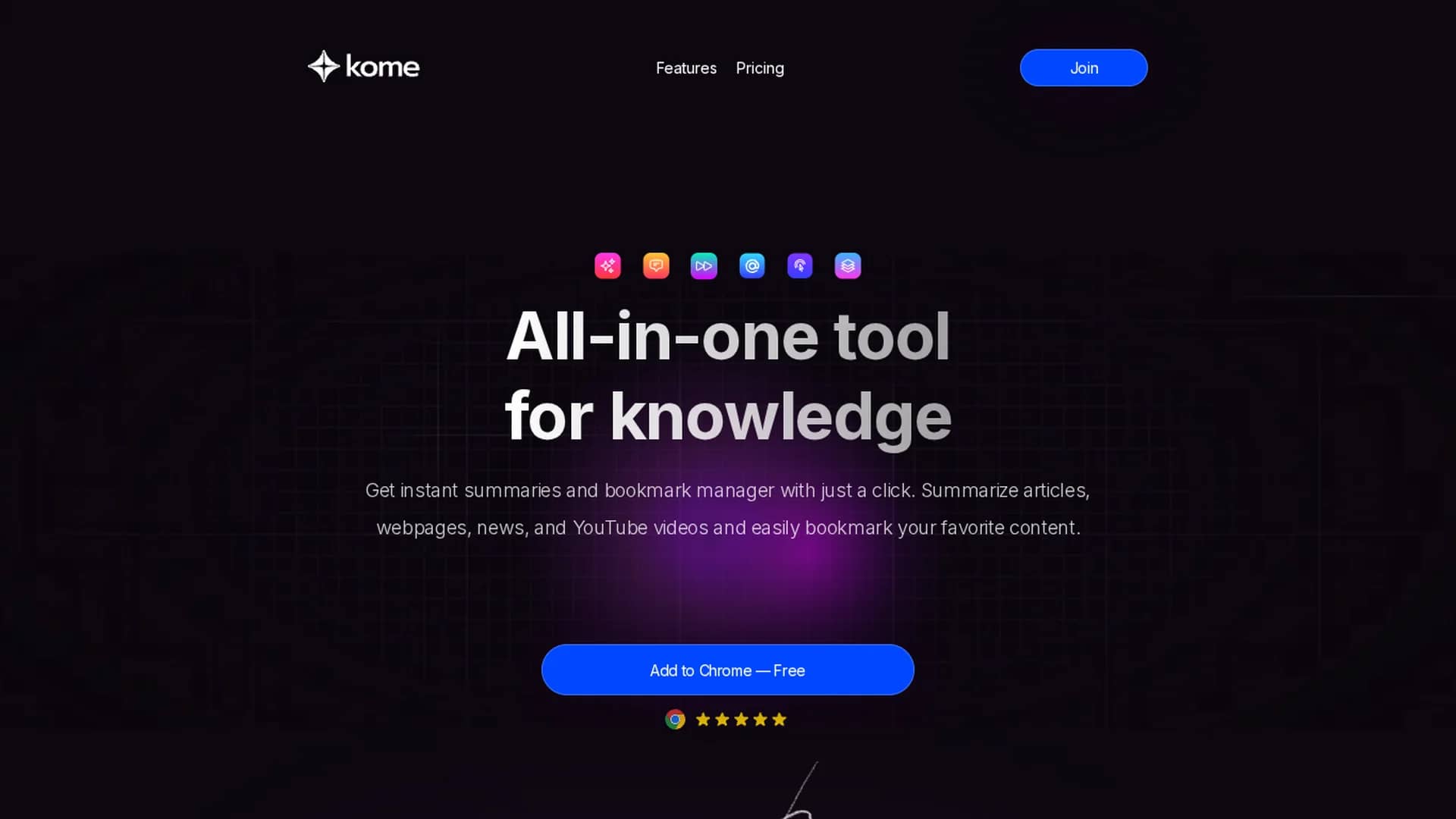 kome-ai homepage
