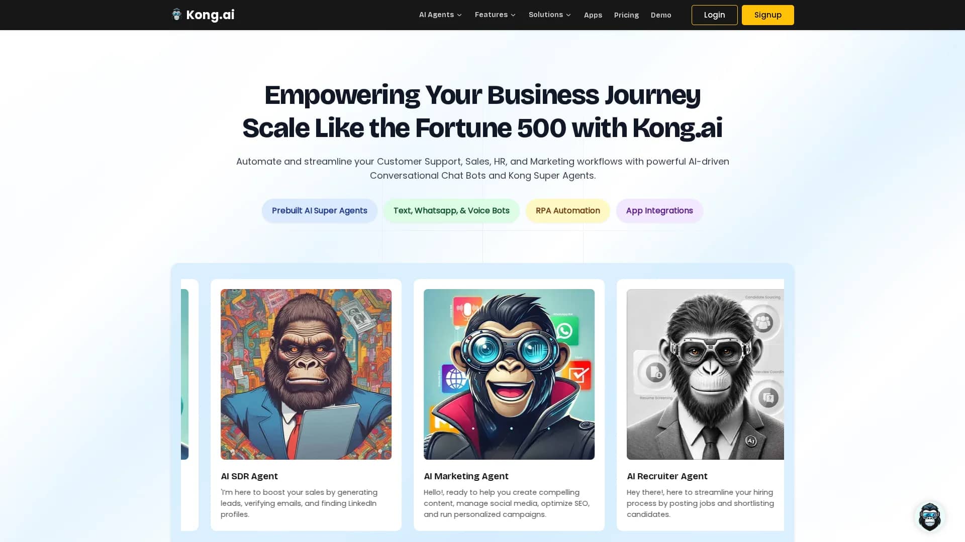 kong-ai homepage