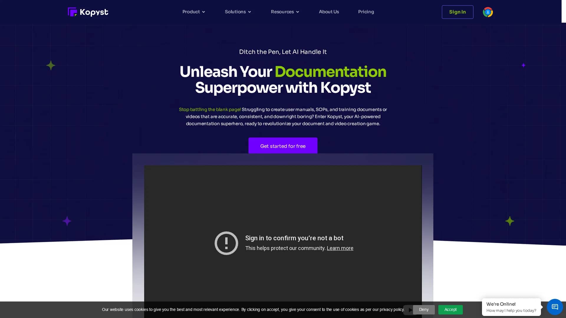 kopyst homepage