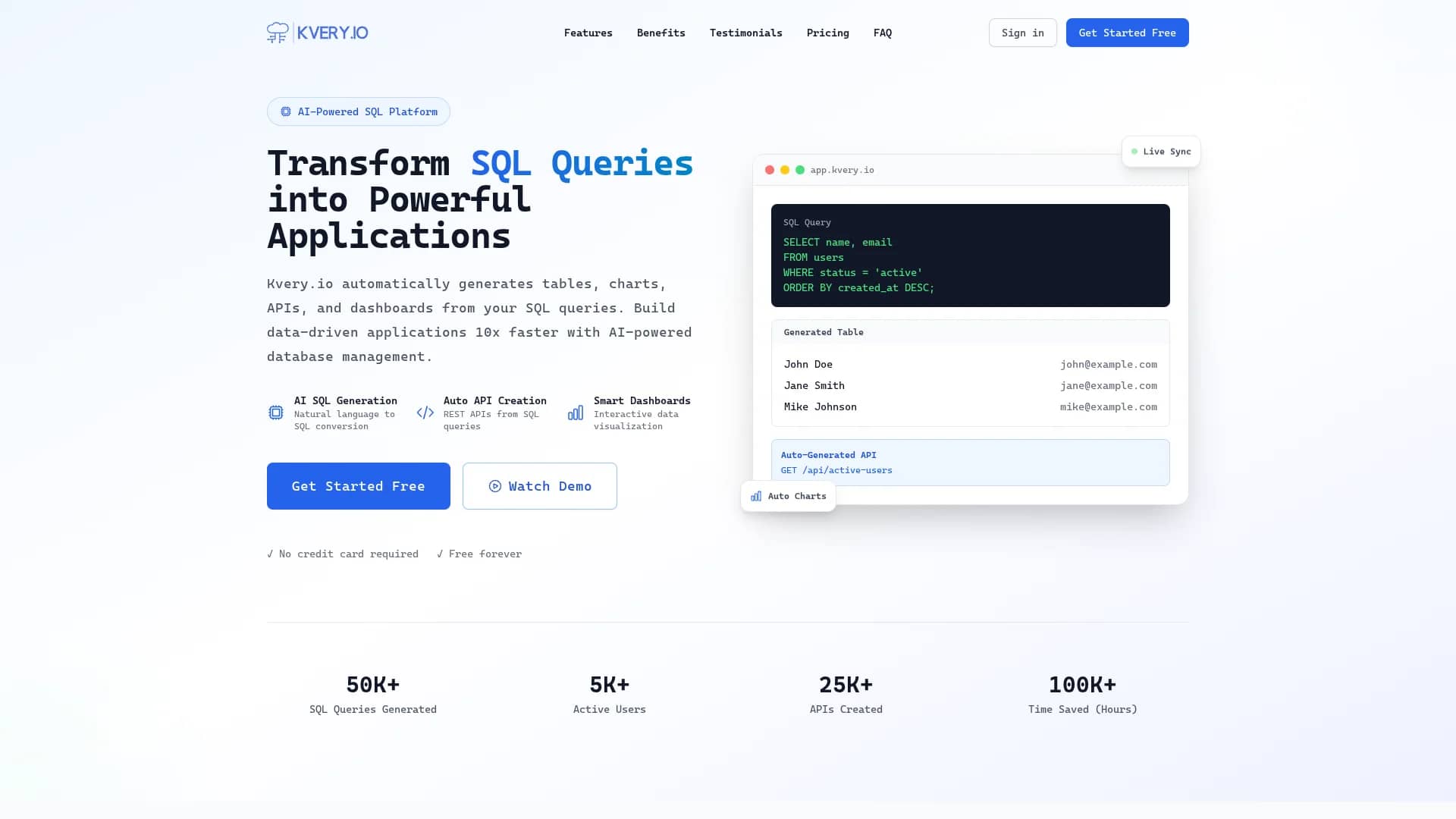 kvery-io homepage