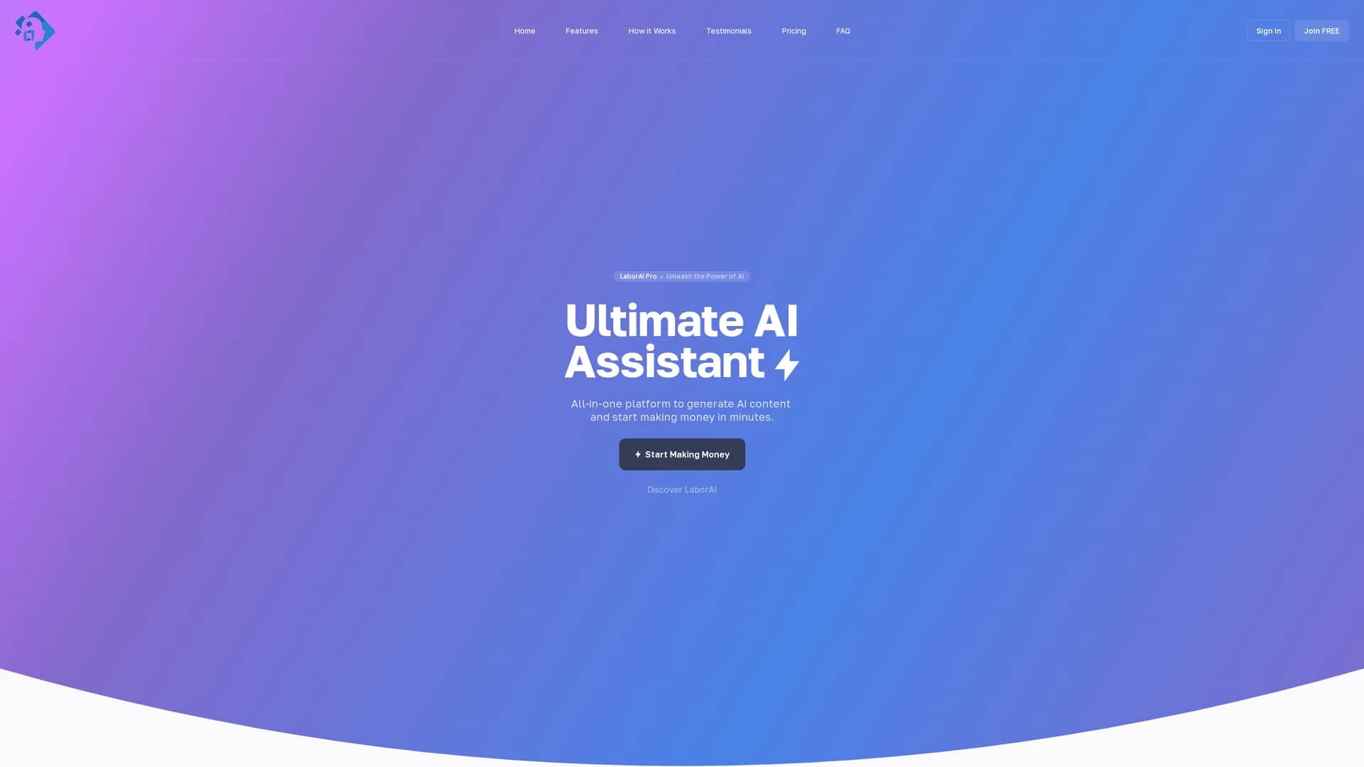 laborai-pro homepage