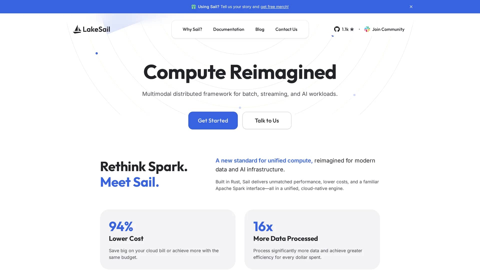 lakesail homepage