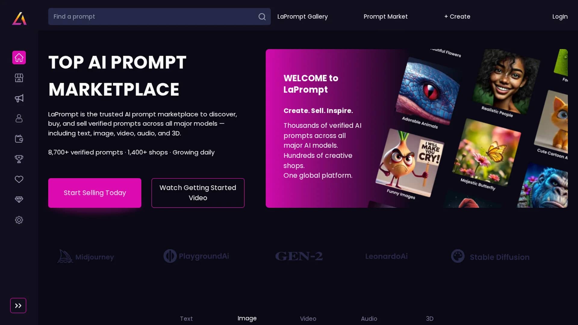 laprompt homepage