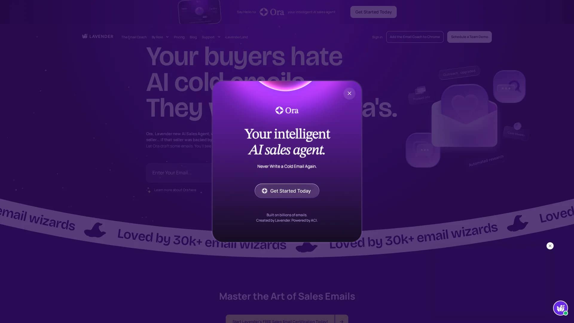 lavender homepage