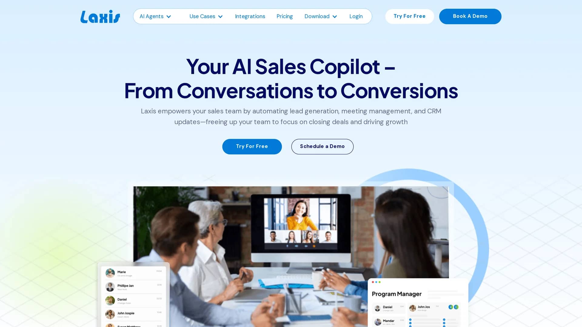 laxis homepage